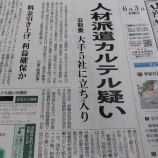 『今朝の「山陰中央日報」から26年6月3日【株式・投信・ﾏｰｹｯﾄ】』の画像