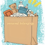 『put away personal belongings（私物を片付ける）』の画像