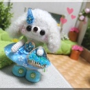 「お花だいすき！ワンちゃん」