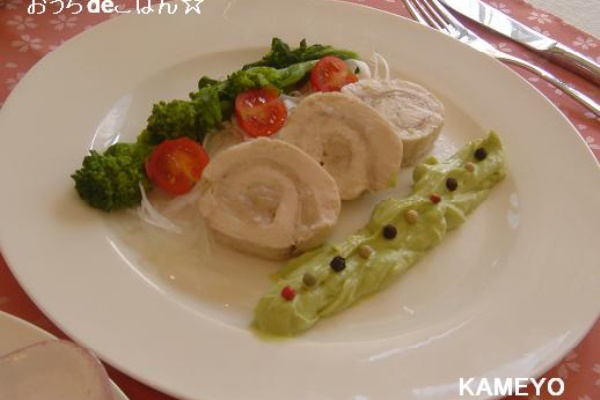 レンジで簡単 チキンロール かめ代のおうちでごはん Powered By ライブドアブログ