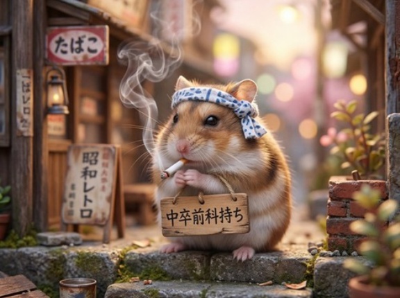 中卒前科持ちワイ　社会の最底辺で働いてる