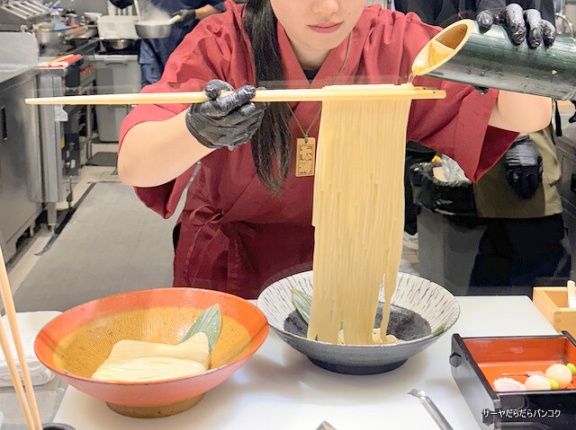 【TSUKESOBA SENSE by No Name Noodle】 at BTSサラデーン駅近く　～バンコクで話題！北海道産小麦100%！昆布水つけ麺～