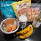 黒バナナを生成してしまったのでアーモンドフラワーでバナナケーキを焼いてみた♪