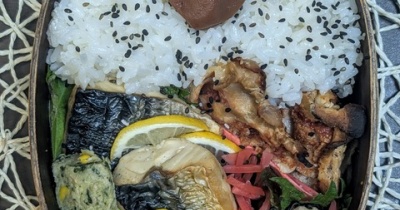 ん？！野菜なし？～夫のお弁当685