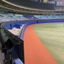 バンテリンドームのホームランウイング設置工事、進捗率75%まで進む！