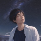 七夕の夜も稽古さ！