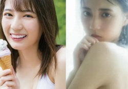 【朗報】小坂菜緒の最新グラビア、ノースリーブが大変なことになってるって...