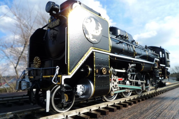 ▽ 美品 D51形838号機 蒸気機関車 1/45 OJ FEF ▽ 美