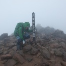 雨にも負けず久住山