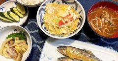 朝から事故に巻き込まれる＆豆腐と白菜の卵とじ