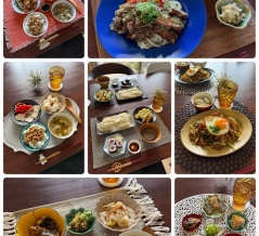 1週間分の我が家の献立まとめ(作りおきおかず、弁当、昼ごはん、晩ごはん)とお素麺を食べるときのめんつゆ