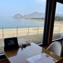 瀬戸内海を眺めて昼食  香川・観音寺「琴弾回廊」巡拝にもおすすめ