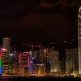 香港一人旅6　香港100万ドルの夜景2