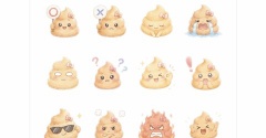 *娘が好きなモノでLINEスタンプを作成