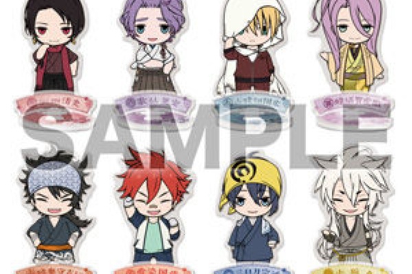 ぽてだん アクリルキャラスタンド 内番 各1 0円 税 刀剣乱舞store6 In 河原町opa 商品情報ページ