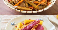 【サーモス連載】ごぼうと豚肉のおかずきんぴら＆さつまいものハニーバターソテー