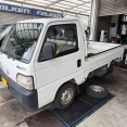 滋賀オートライフハノ　ホンダ「アクティトラック」(ＨＡ４)のタイミングベルト＆カムカバーガスケット交換とオイル漏れ修理