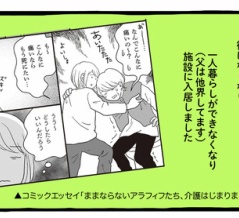 母が入院しました。