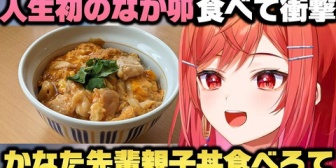 【ホロライブ】かなたんがオススメしてた"なか卯"を人生で初めて利用し衝撃を受けた一条莉々華w