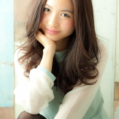 【ヘアスタイル】仲間由紀恵さん風　ヘルシーロング★