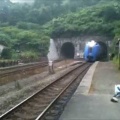 近い！小幌駅で恐怖の特急列車！