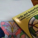 今日もステンドグラス作業お休みです