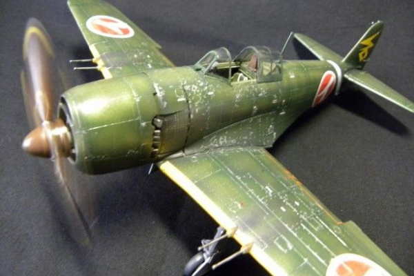 紫電のゼロ　2枚 mBD224c [未組立] 1/48 ハセガワ 紫電改のマキ 雷電21型