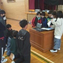 3月10日（火）４、５年生の交流授業