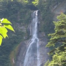 落差121mの精進ヶ滝へ