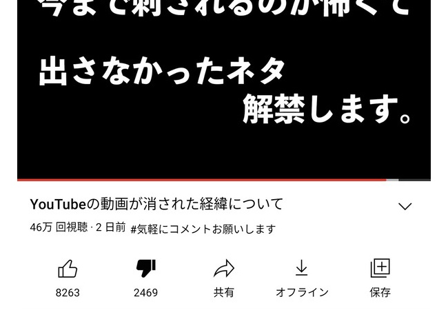 ゲーム情報系Youtuberナカイドさん、反撃か