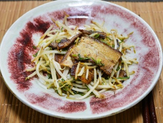 今日も冷凍庫の整理「チャーシューもやし炒め」&鶏すき焼きから糸こんにゃくから焼き豆腐