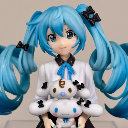 【フィギュアレビュー】初音ミクシリーズ ちょこのせ プレミアムフィギュア“初音ミク×シナモロール”おすましVer.