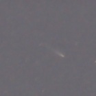 『薄雲＆月明り下のK1アトラス彗星＆月齢12.4のお月様 ☆彡』の画像