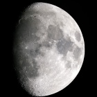 『嵐の前の静けさのお月様（月齢11.0） ☆彡』の画像