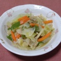 キャベツとアサリの煮込み