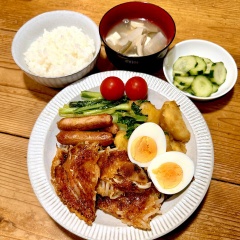 今日（２０２６／７／１）の晩ごはん