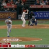 大谷翔平マルチ安打！第4打席でフェンス直撃のツーベースヒット！