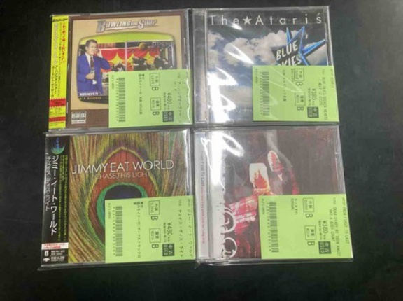 少量ですが、MELODIC/EMO中心に中古CDが入荷!!