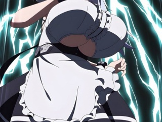 アズールレーン びそくぜんしんっ！にっ！！ 第2話 雑感 爆乳乳袋メイド隊ええな。