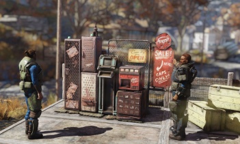 Fallout 76：自動販売機やプラズマガンの強化等、パッチ9のプレビュー他、ディスプレイ機能の紹介