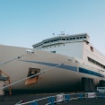 フェリー移動← 個室あります、船旅楽しめます、寝てる間に着きます、船内充実してて楽しいです、新幹線より安いです