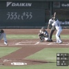 【vs.オリックス】日ハム・ポンセ、中川のソロホームランで同点に追いつかれる