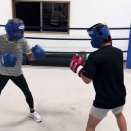社会人 VS  高校生のスパーリング‼︎