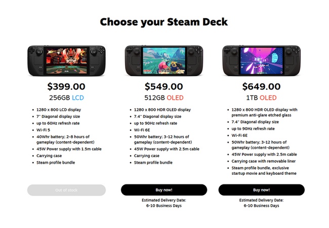 【悲報】Steam Deckが生産終了