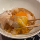 黄身大根おろしで食べる水炊きの夜ごはんと、楽天マラソン最終日