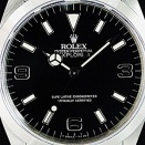 ◎ROLEX◎新春特価◎Ref.14270 E品番1991年製 BLACK OUTシルバーレター、先端ドットのT夜光針、2025年3月WINさんOH完了の初期型希少コレクション・EXP冊子付です。◎88,000円引きセール開催中◎
