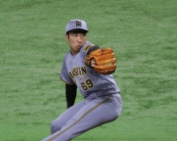 【8回ウラ】石井大智、二死二塁から山川四球も野村を打ち取り1点差で最終回に!!!