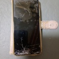 オットが酒飲んでスマホ壊した