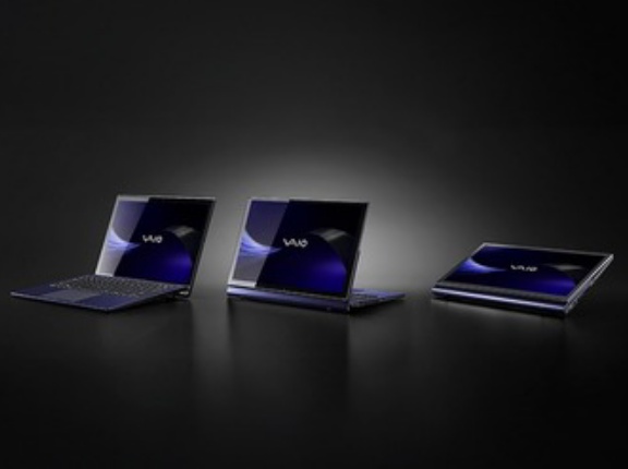 VAIO、画面が反転してタブレットになるノートPC「VAIO T」発表