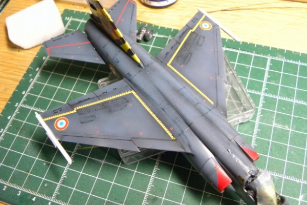 ESCI 1/72 ミラージュ　F-1 3個セット つれづれプラモ製作記 - 72ミラージュF.1C(ハセガワ&エレール